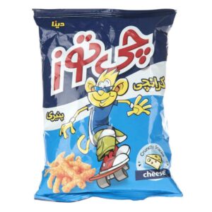 Chi Touz / Chi Touz Puffs and Snacks Chee Touz Crunchy Cheese Snack 95 grams