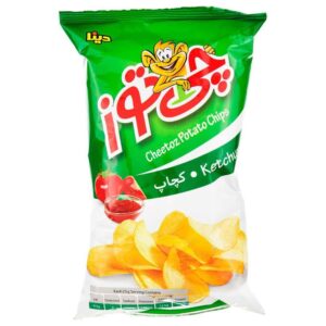 Chi Toz / Chi Toz chips and popcorn, Chi Toz ketchup chips, amount 60 grams