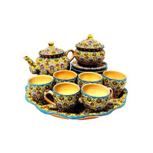 Misc. / Misc. Misc. Tea service 14 enamel cloth code wwr30