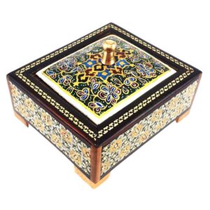 Saeed Ara / Saeed Ara Khatam Kari jewelry box Saeed Ara Khatam Kari Gilding design Venun model code A12