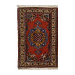 Miscellaneous / Miscellaneous hand-woven carpet Three-meter hand-woven carpet, silk flower model, Turkmen design, dome weave, code 598194