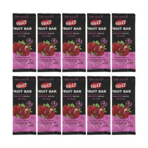 Pomegranate flavor fruit bar product of Gelin lavashak