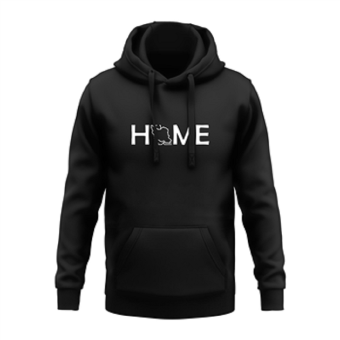 “HOME” Hoodie in 2 Colors, Long Sleeve, Unisex, 100% Cotton, Persian Design