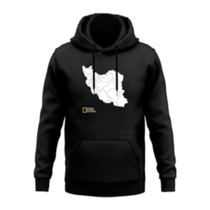 “Map of Iran” Hoodie in 2 Colors, Long Sleeve, Unisex