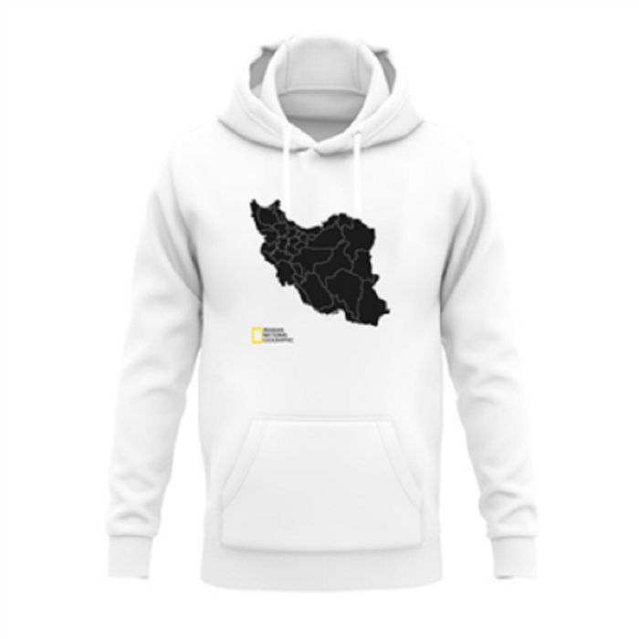 “Map of Iran” Hoodie in 2 Colors, Long Sleeve, Unisex, 100% Cotton, Persian Design