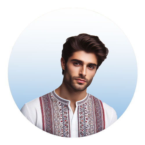 Persian men's clothing