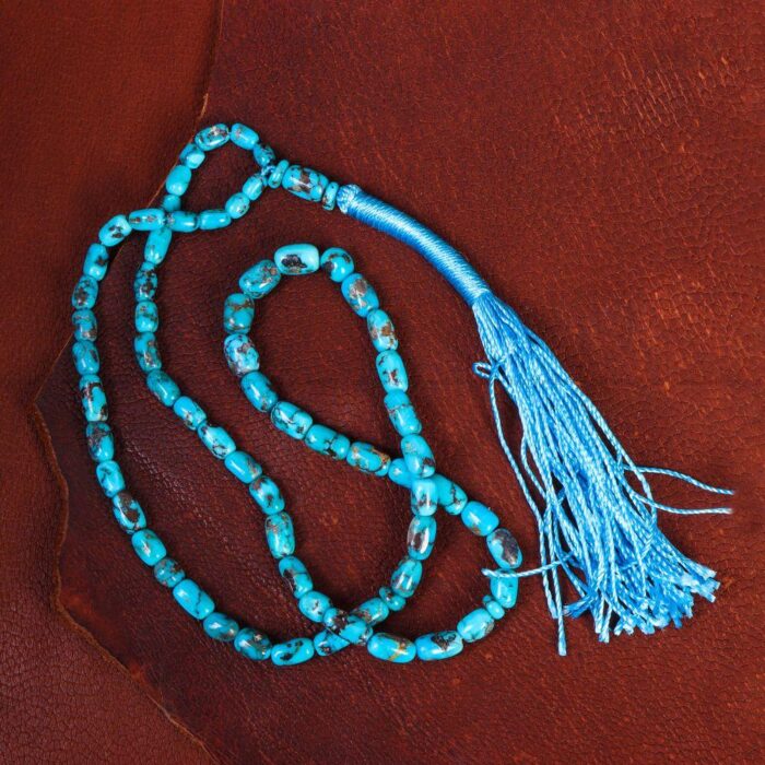 Nishaburi Turquoise Tasbih with 2x66 & 3x101 beads