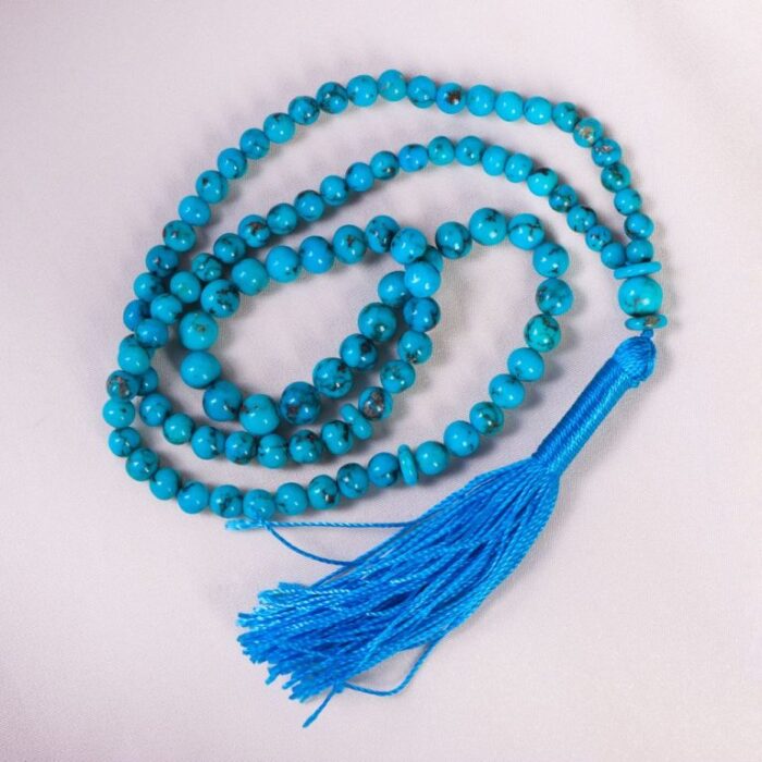 Real Turquoise (feroza) Tasbih, 101 beads, Orginal Turquoise