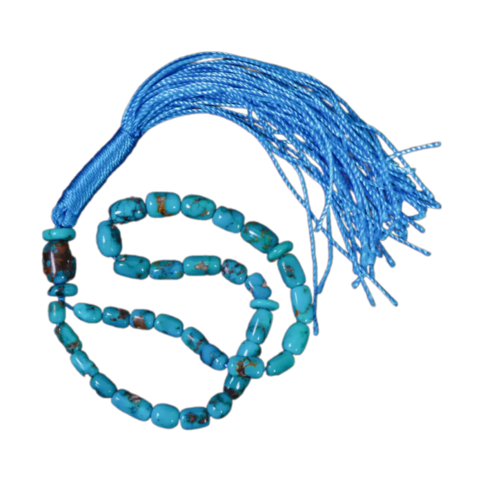 Real Quality Crafted Turquoise (Feroza) Tasbih with 33 beads