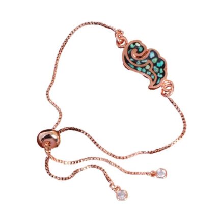 Firooze Bracelet Splendor, Shajari Turquoise on Copper bracelet