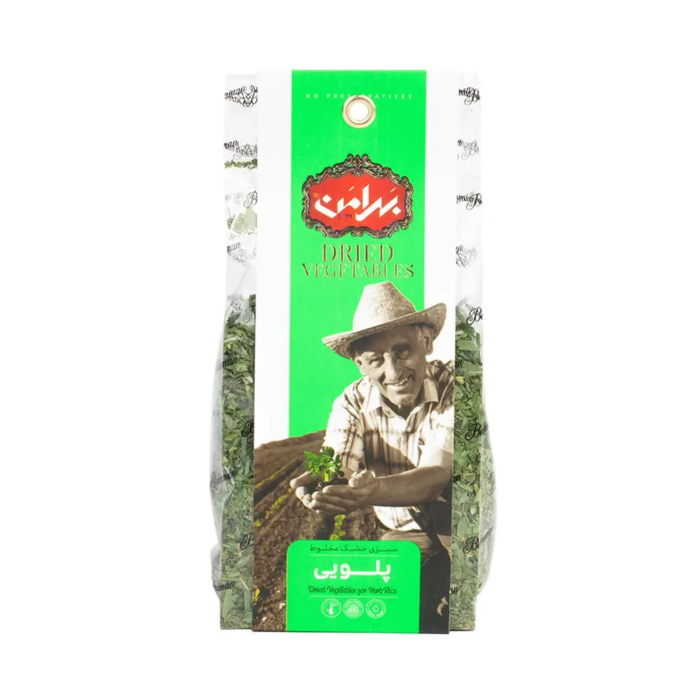 Bahraman Sabzi Polo Dried Herbs Mix - Premium Quality - 80gr