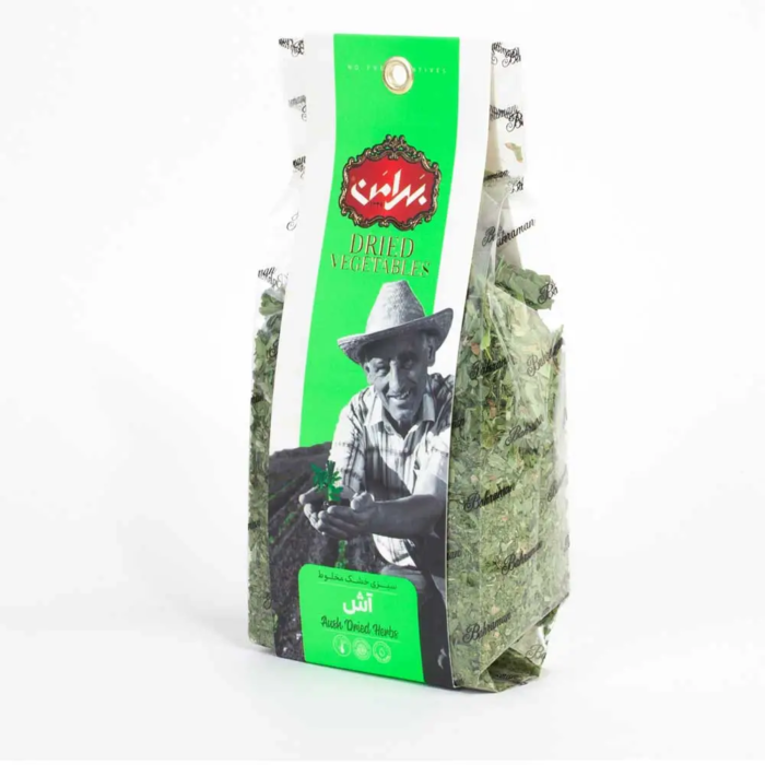 Bahraman Sabzi Ash Dried Herbs Mix - Premium Quality - 80gr