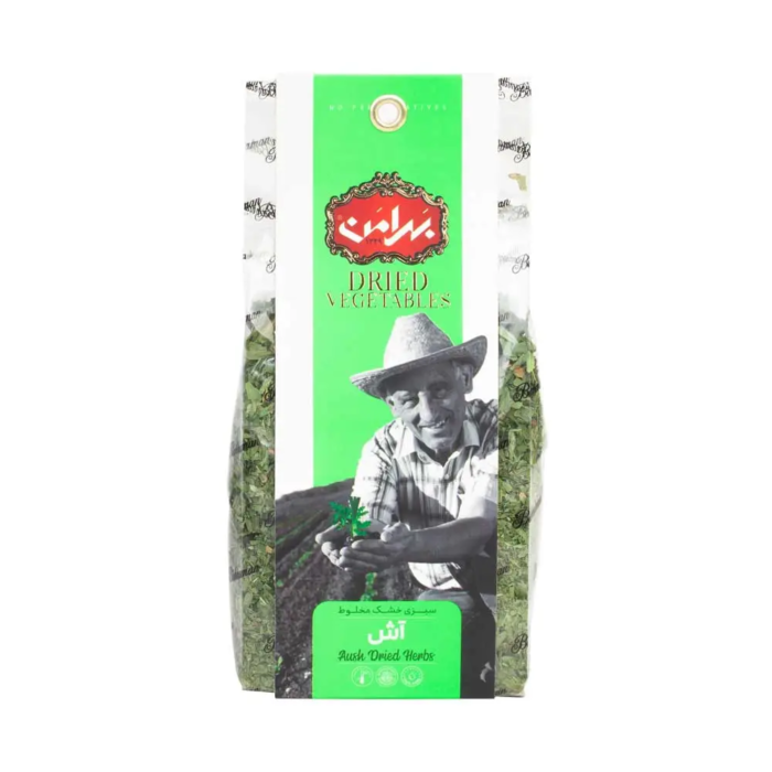 Bahraman Sabzi Ash Dried Herbs Mix - Premium Quality - 80gr