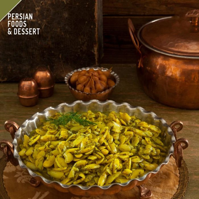 Canned Baghela Ghatogh (Fava Bean Stew) by Gilani - 460g