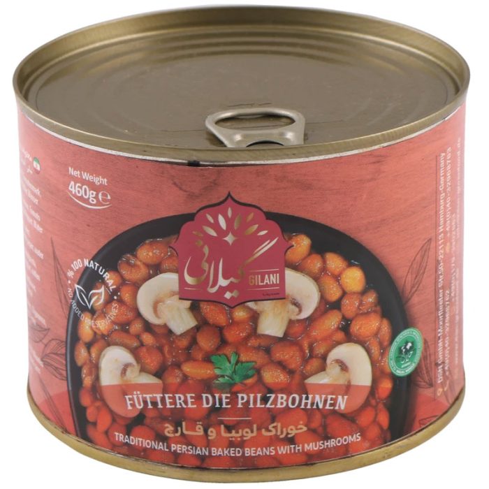 Canned Bean and Mushroom Stew Ready to Eat by Gilani - 460g