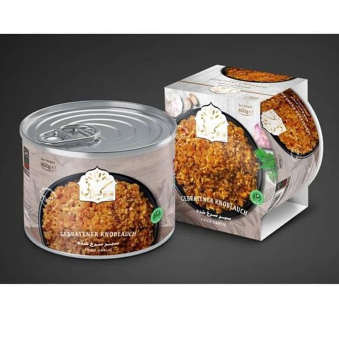 Canned Fried Garlic Ready to Use by Gilani - 250g