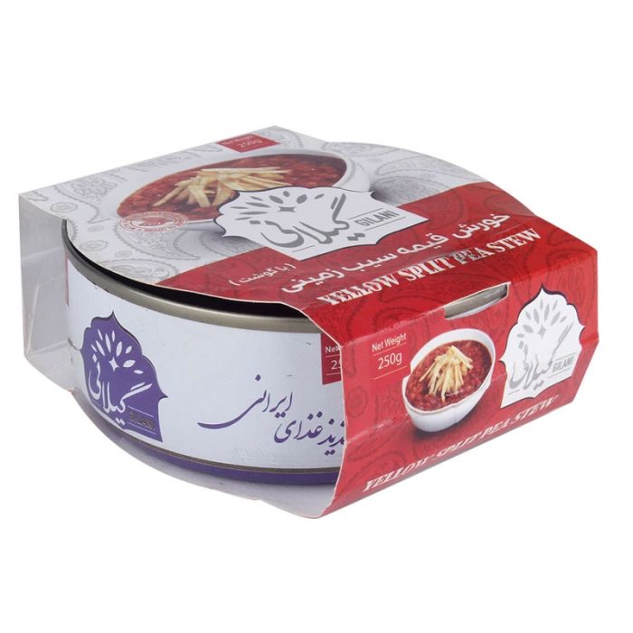 Canned Khoresht Gheymeh Sibzamini with Meat Ready to Eat by Gilani - 250g