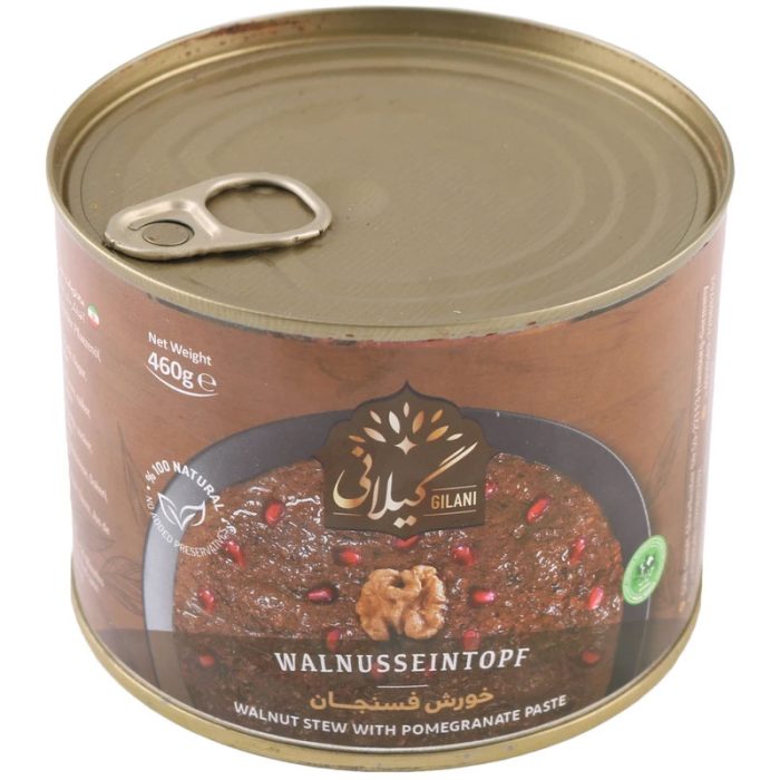 Canned Vegetarian Fesenjan (Pomegranate Walnut Stew)