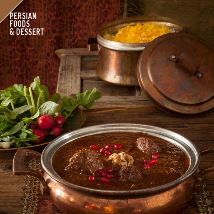 Canned Vegetarian Fesenjan (Pomegranate Walnut Stew) Ready to Eat by Gilani - 460g