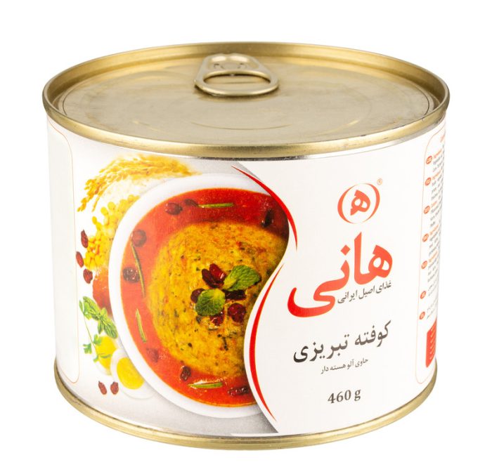 Canned Koofteh Tabrizi with Meat Ready to Eat by Hani - 480g