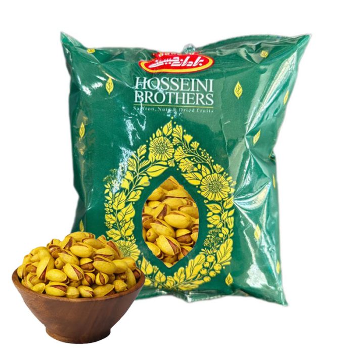 Roasted Lemon Ahmad Aghaei Pistachios, Salty, by Hosseini Nuts