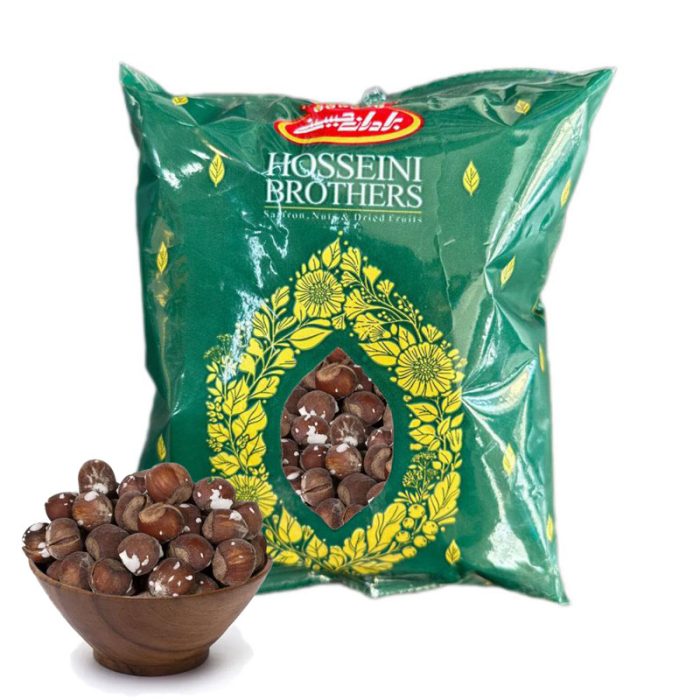 Salted Hazelnuts in Shell (Fandogh) by Hosseini Nuts - 1kg